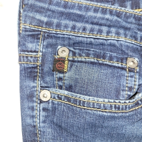 AG Adriano Goldschmeid The ELite Straight Leg Cobalt Wash Jeans Size 27 R - Picture 6 of 15